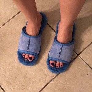 Blue Ugg Slippers